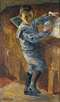 Portrait of a boy, 1908-1909
