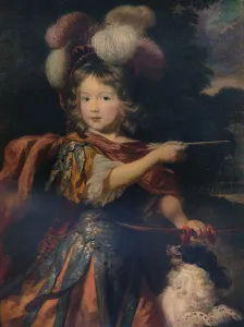 Adonis Collection: Portrait of a Boy as Adonis, c1670 (c1927). Artist: Nicolaes Maes