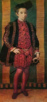 History Of Painting Prints: Portrait of a Boy, c1545, (1911)