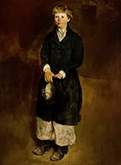 1880 Prints: Portrait of a Boy, c1880. Creator: Witold Pruszkowski