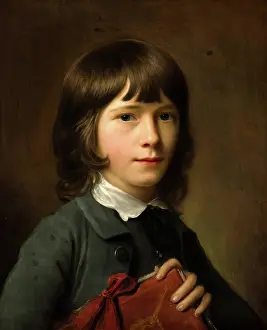 Aberdeen Art Gallery Museums Prints: Portrait of a Boy. Creator: Nathaniel Hone