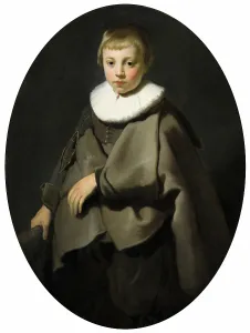 Backer Prints: Portrait of a Boy in Grey, c1630-1650. Creator: Jacob Adriaensz. Backer