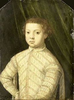 Giovanni De Medici Prints: Portrait of a Boy, thought to be Giovanni de Medici (1543-1562), 1545-1570. Creator: Anon