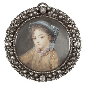 Portrait of a boy, unknown date. Creator: Marie-Anne Fragonard