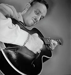 Jacob Roger Fleagle Prints: Portrait of Brick Fleagle, New York, N.Y. 1946. Creator: William Paul Gottlieb
