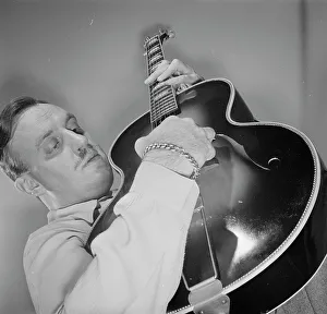 Portrait of Brick Fleagle, New York, N.Y. 1946. Creator: William Paul Gottlieb