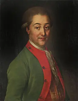 Secret Prints: Portrait of Brigadier Alexander Khrapovitsky, 1775. Creator: Unknown
