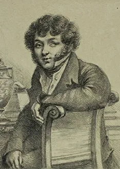 Denon Dominique Vivant Baron Prints: Portrait of Brunet, Printer, 1817. Creator: Vivant Denon