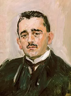 Portrait of Bruno Cassirer (1872-1941), 1911. Creator: Slevogt, Max (1868-1932)