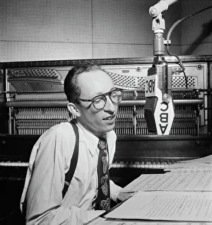 Recording Studio Prints: Portrait of Buddy Weed, ABC studio