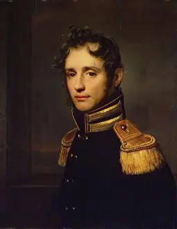 Neoclassical Prints: Portrait of Burchard Ch. Richter, 1812. Creator: Carl Christian Vogel von Vogelstein