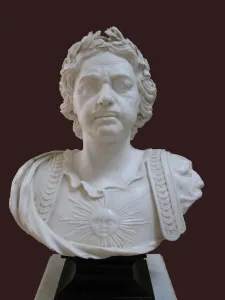 Wrap Prints: Portrait Bust of Emperor Peter the Great, Mid of the 18th cen Artist: Anonymous