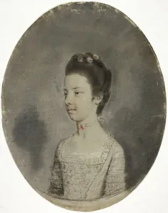 Portrait Bust of a Lady, 1770. Creator: Hugh Douglas Hamilton