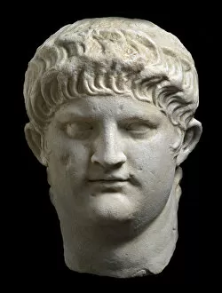 Portrait bust of Nero