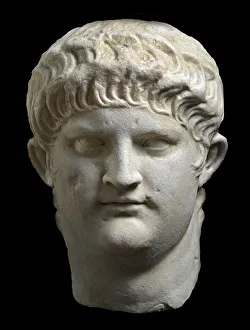 Nero Prints: Portrait bust of Nero