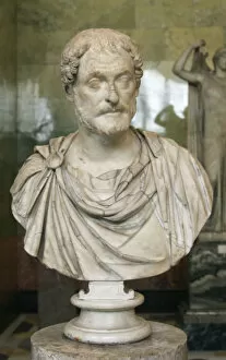 Images Dated 22nd June 2011: Portrait bust of a Roman Commander General, c mid 2nd century