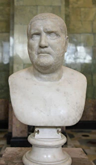 Portrait bust of the Roman Emperor Balbinus, second quarter of 3rd century