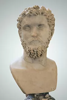 Portrait bust of the Roman Emperor Septimius Severus, early 3rd century AD