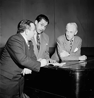 Grand Piano Prints: Portrait of Cab Calloway, Columbia studio
