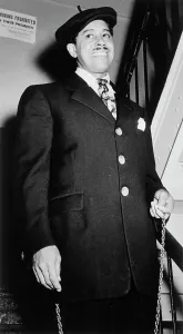 Calloway Cab Prints: Portrait of Cab Calloway, Strand Theater
