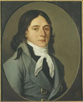 Necktie Prints: Portrait of Camille Desmoulins (1760-1794)