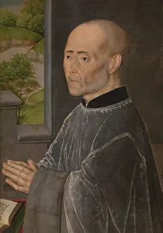 South Netherlandish Prints: Portrait of a Canon, 1475-1499. Creator: Anon