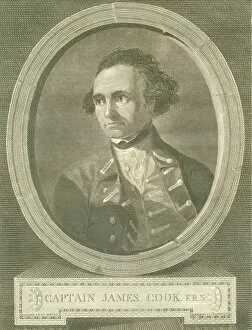 Basire Gallery: Portrait of Captain James Cook, 1777. Artist: Basire, James (1730-1802)