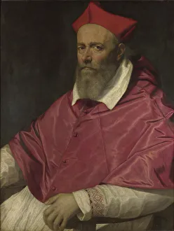 Pulzone Prints: Portrait of a Cardinal, 1580s. Creator: Pulzone, Scipione (1550-1598)