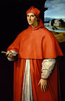 Paul Iii Gallery: Portrait of Cardinal Alessandro Farnese, 1509-1511