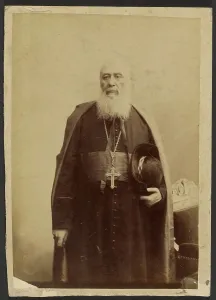 Prelate Prints: Portrait of Cardinal Charles Lavigerie, 1882-1892. Creator: Unknown