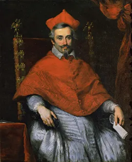 Bernardo 1581 1644 Prints: Portrait of Cardinal Federico Corner (1579-1653)