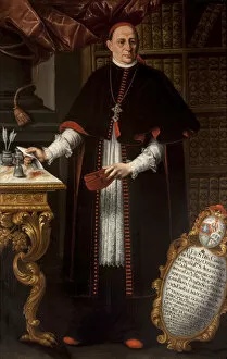 Ayuntamiento De Sevilla Collection: Portrait of cardinal Gaspar de Molina y Oviedo (1679-1744)