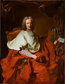 Hyacinthe Rigaud Gallery: Portrait of Cardinal Guillaume Dubois, 1723. Creator: Hyacinthe Rigaud (French, 1659-1743)