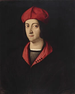Bartolomeo 1502 1555 Gallery: Portrait of Cardinal Ippolito d Este (1509-1572)