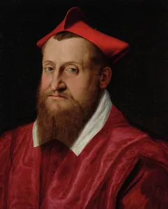 Mannerism Prints: Portrait of Cardinal Mark Sittich von Hohenems Altemps (1533-1595)