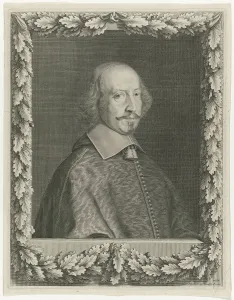 Nanteuil Prints: Portrait of Cardinal Mazarin, 1656. Artist: Nanteuil, Robert (1623-1678)