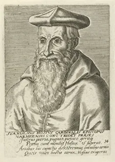 Portrait of the cardinal Stanislaus Hosius (1504-1579), 1570s
