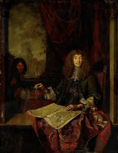 Compass Prints: Portrait of Carel Quina (1622-89)