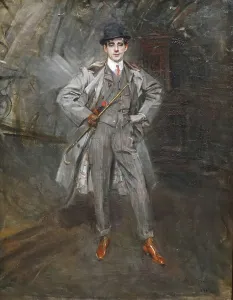Boldini Prints: Portrait of the Caricaturist Georges Goursat (1863-1934)