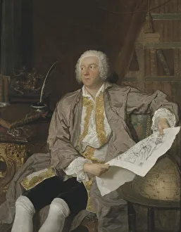 Tessin Prints: Portrait of Carl Gustaf Tessin (1695-1770)