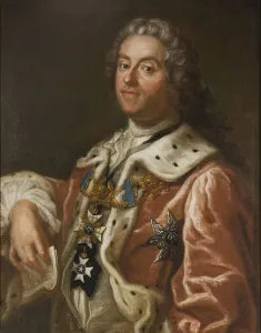 Tessin Prints: Portrait of Carl Gustaf Tessin (1695-1770), 1750