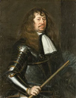 Portrait of Carl Gustav Wrangel (1613-1676), Count of Salmis, 1662. Creator: Merian