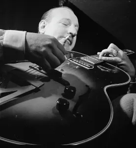Unusual Angle Prints: Portrait of Carl Kress, New York, N.Y. ca. June 1947. Creator: William Paul Gottlieb