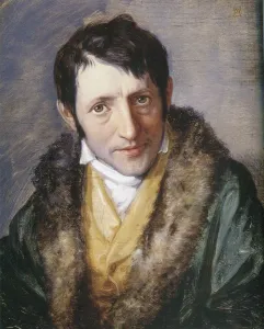 Portrait of Carl Ludwig Borne (1786-1837), 1833. Creator: Oppenheim, Moritz Daniel