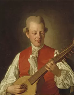Krafft Collection: Portrait of Carl Michael Bellman (1740-1795), 1779