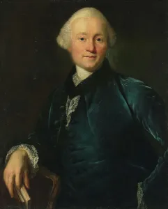 Private Collectionneoclassicism Prints: Portrait of Carl Wilhelm Müller (1728–1801), c1776. Creator: Graff, Anton (1736-1813)