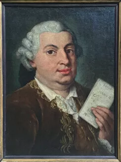 Goldoni Gallery: Portrait of Carlo Goldoni (1707-1793)