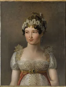 Portrait of Caroline Bonaparte (1782-1839), Princesse Francaise, Grand Duchess of Berg and Cleves, Q Portrait of Caroline Bonaparte (1782-1839), Princesse Francaise, Grand Duchess of Berg and Cleves, Q