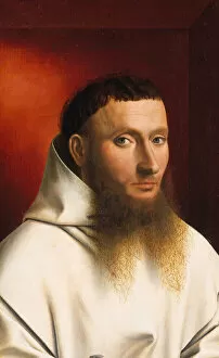 Carthusian Gallery: Portrait of a Carthusian, 1446. Creator: Petrus Christus
