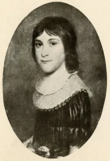 Albany Collection: A portrait of Catharine Schuyler Van Rensselaer, c1795, (1937). Creator: Unknown
